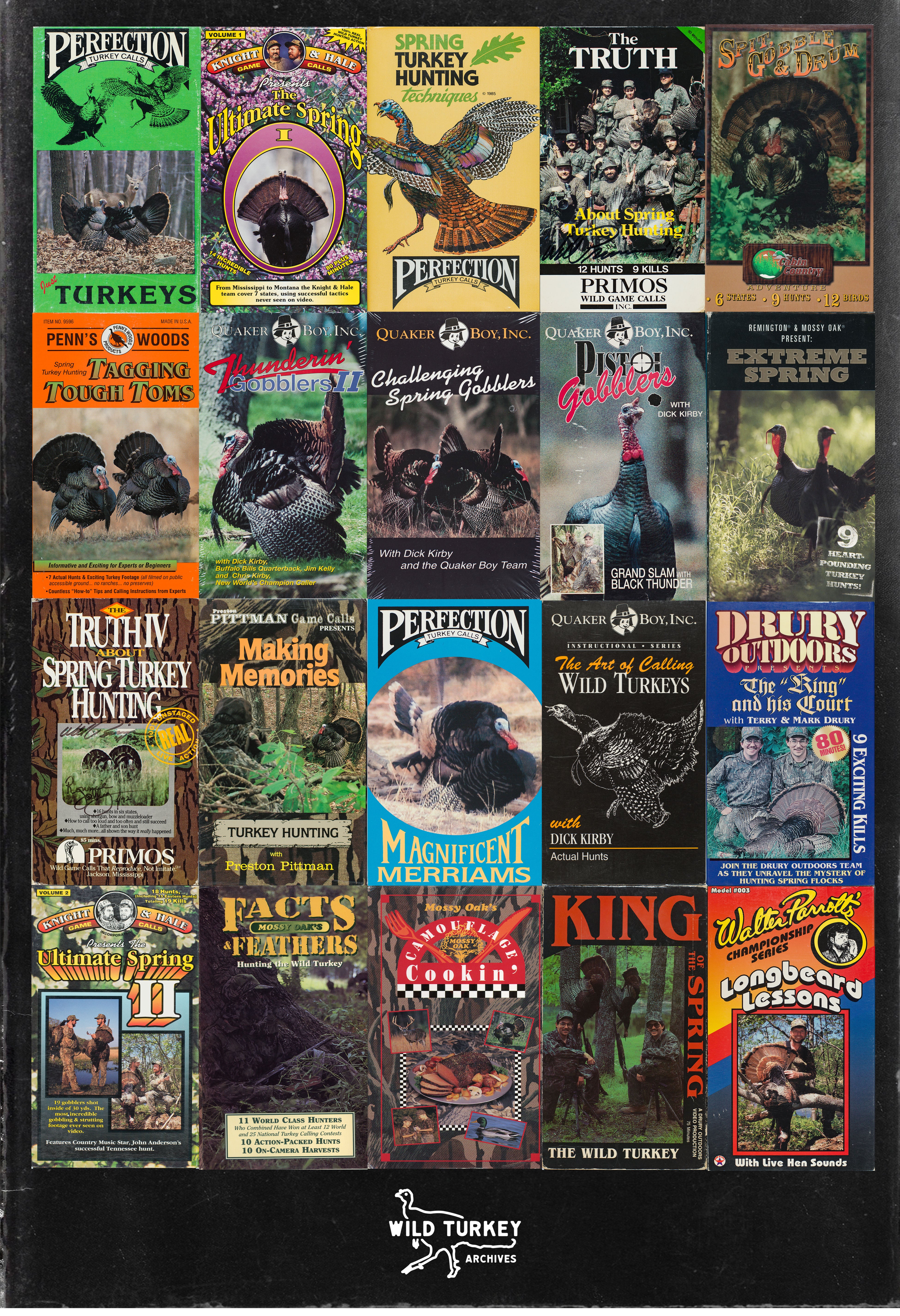 VHS Print // 2026 Edition – Wild Turkey Archives